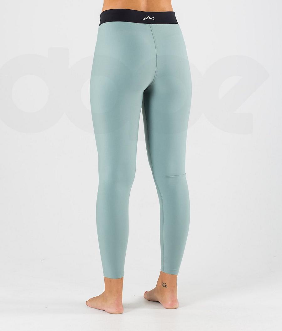 Green Women's Dope Snuggle W Base Layer Pants | NZ_D1771
