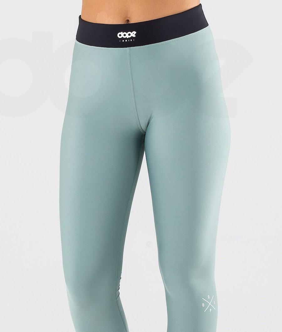 Green Women's Dope Snuggle W Base Layer Pants | NZ_D1771
