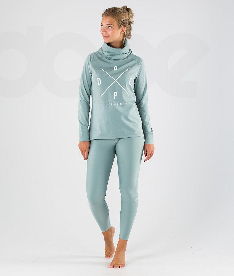 Green Women's Dope Snuggle W Base Layer Pants | NZ_D1771