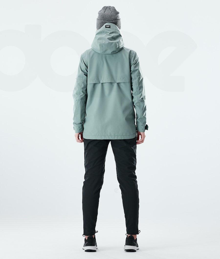 Green Women's Dope Trekker W Outdoor Jackets | NZ_D1657