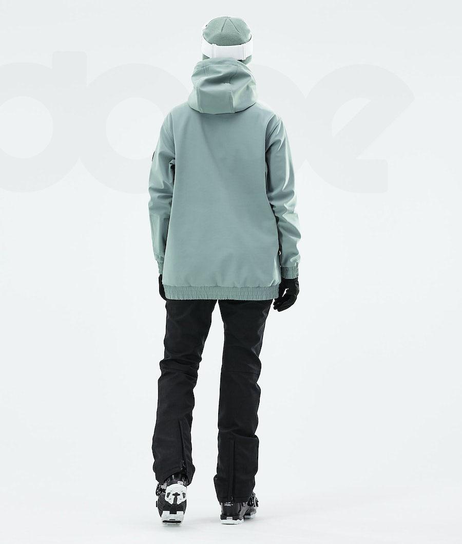 Green Women's Dope Wylie W Ski Jackets | NZ_D1183