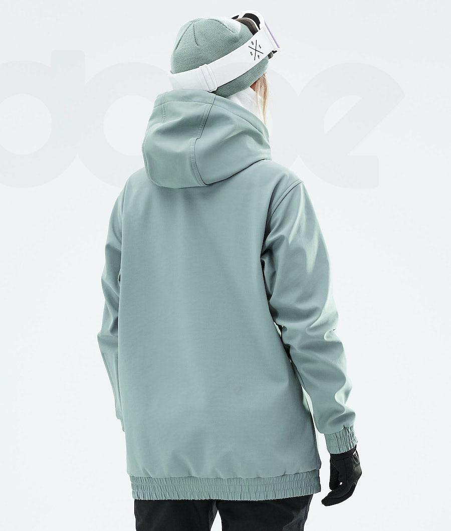 Green Women's Dope Wylie W Ski Jackets | NZ_D1183