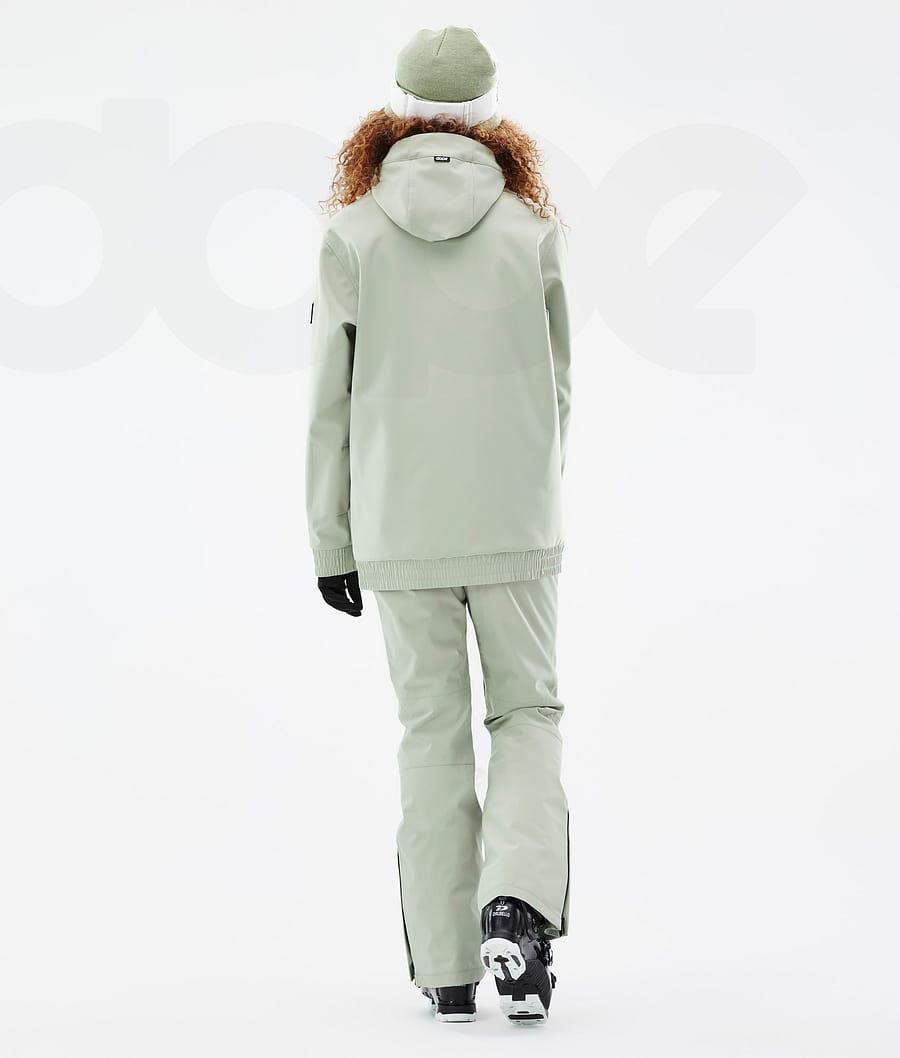 Green Women's Dope Wylie W Ski Jackets | NZ_D1775