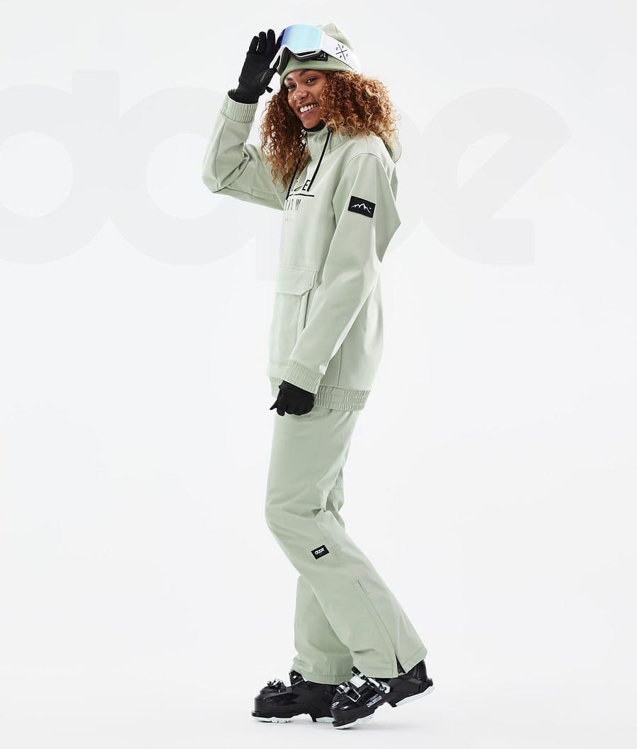 Green Women's Dope Wylie W Ski Jackets | NZ_D1775
