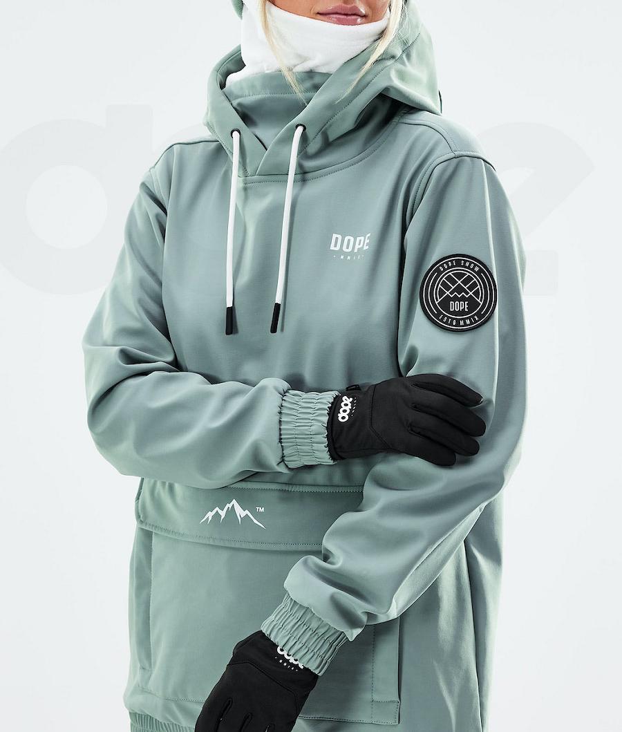 Green Women's Dope Wylie W Snowboard Jackets | NZ_D1529