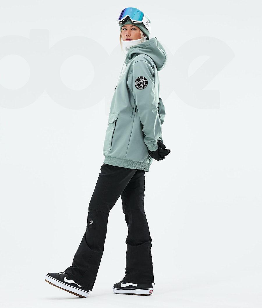 Green Women's Dope Wylie W Snowboard Jackets | NZ_D1529