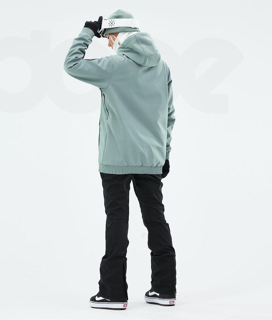 Green Women's Dope Wylie W Snowboard Jackets | NZ_D1529