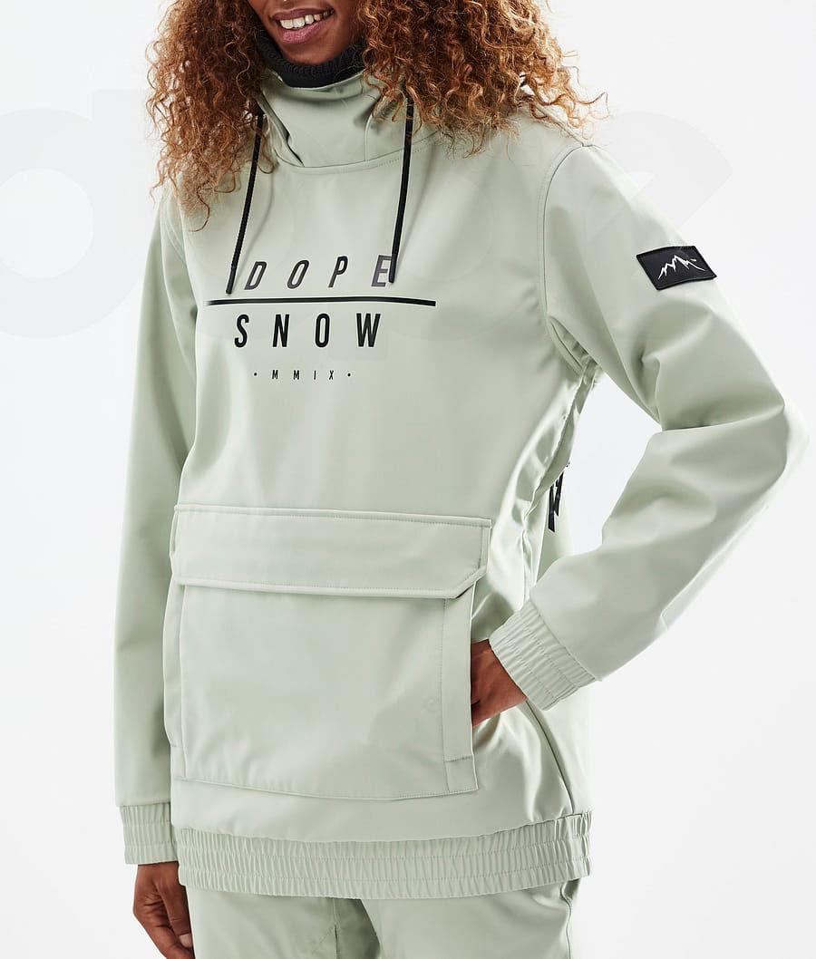 Green Women's Dope Wylie W Snowboard Jackets | NZ_D1981
