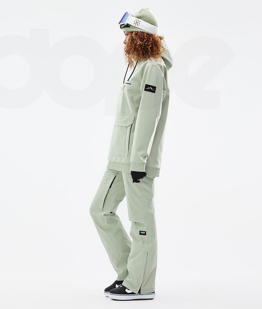 Green Women's Dope Wylie W Snowboard Jackets | NZ_D1981