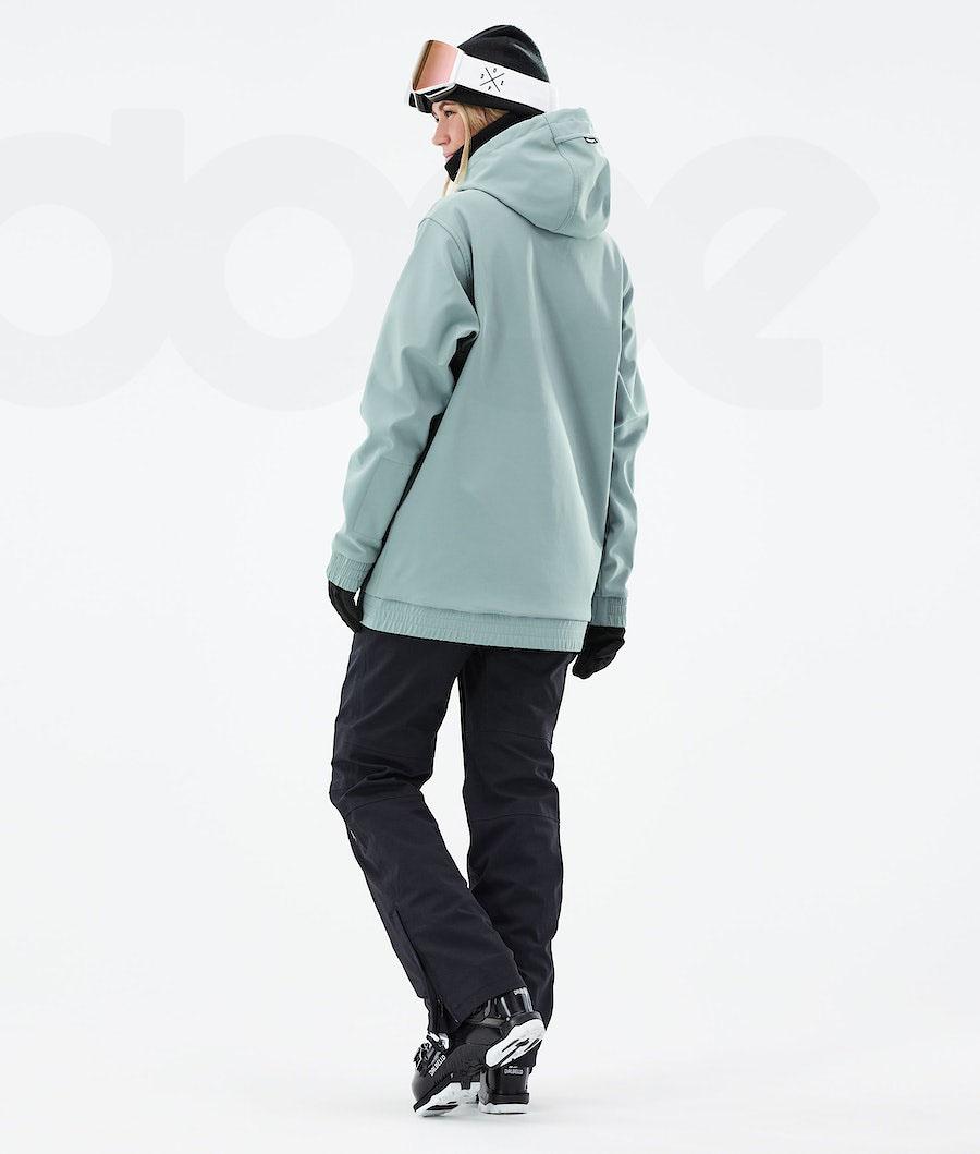 Green Women's Dope Yeti 2021 Ski Jackets | NZ_D2516