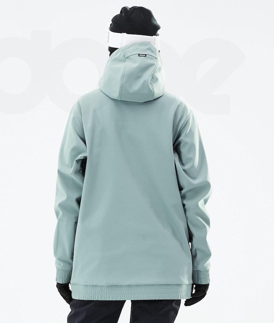 Green Women's Dope Yeti 2021 Ski Jackets | NZ_D2516