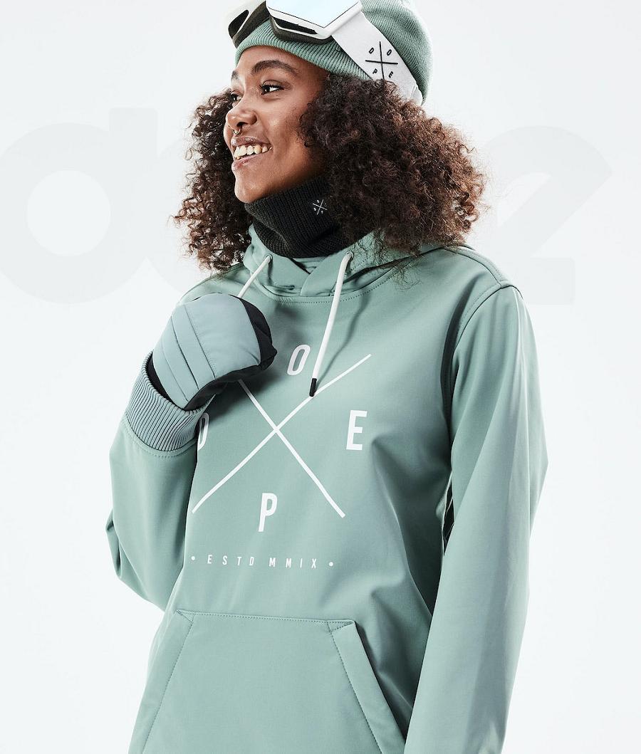 Green Women's Dope Yeti W 10k Ski Jackets | NZ_D1354