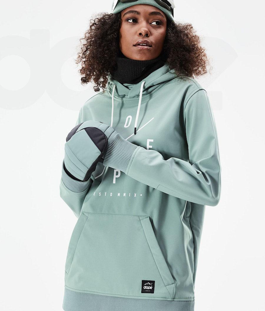 Green Women's Dope Yeti W 10k Ski Jackets | NZ_D1354
