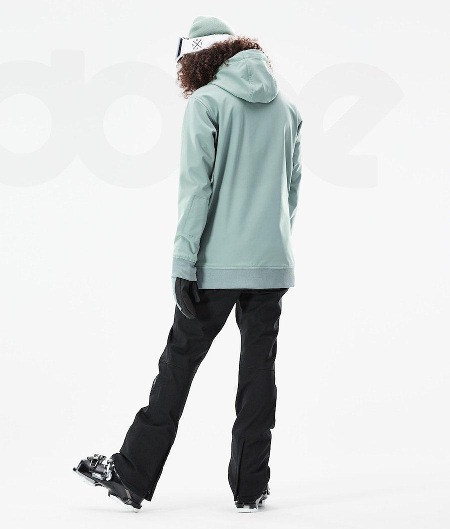 Green Women's Dope Yeti W 10k Ski Jackets | NZ_D1354