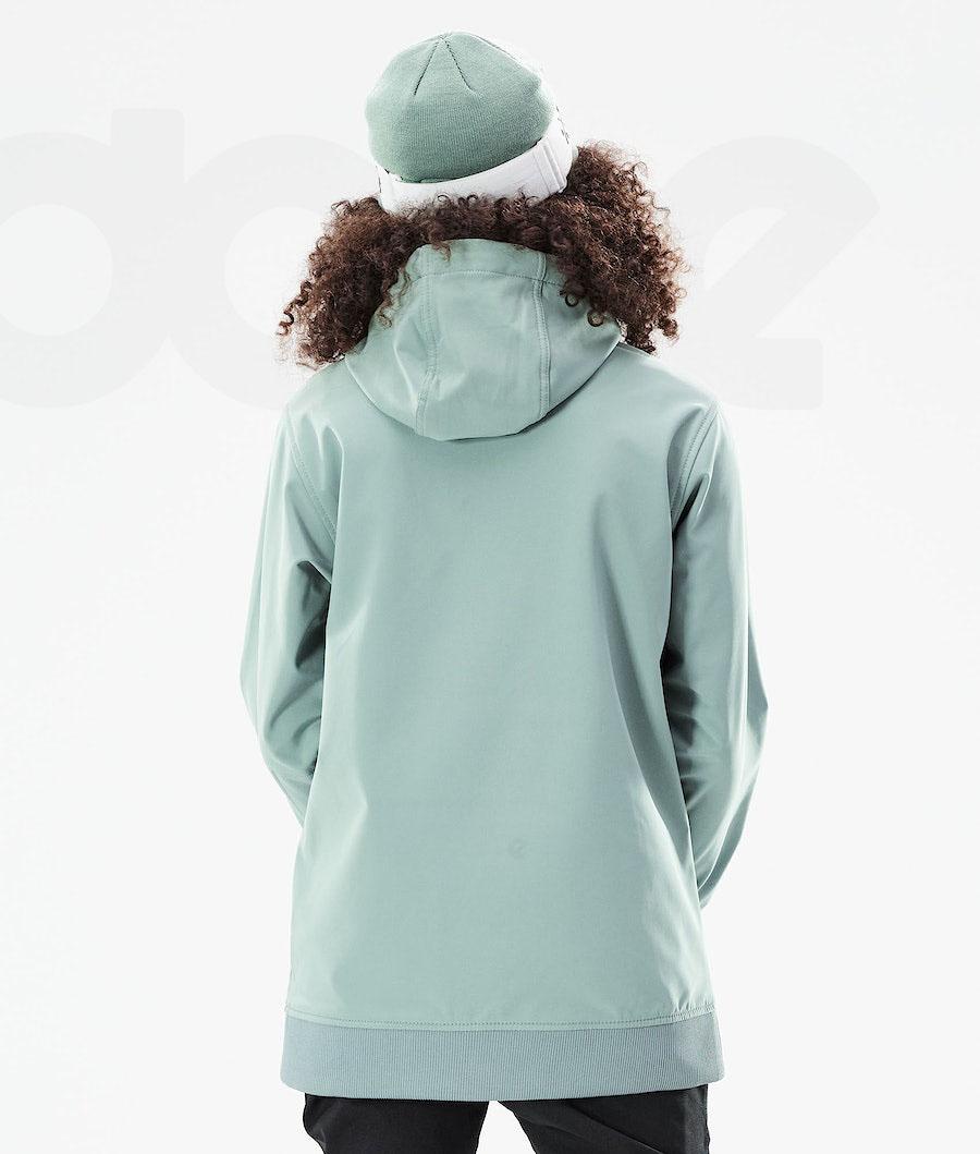 Green Women's Dope Yeti W 10k Ski Jackets | NZ_D1354