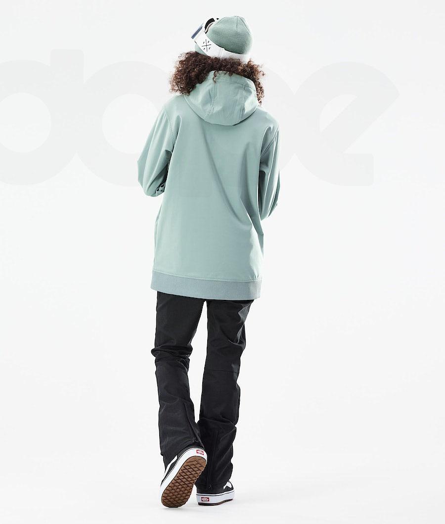 Green Women's Dope Yeti W 10k Snowboard Jackets | NZ_D2293