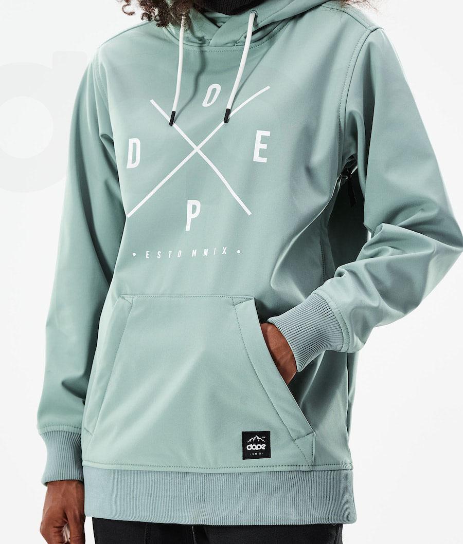Green Women's Dope Yeti W 10k Snowboard Jackets | NZ_D2293