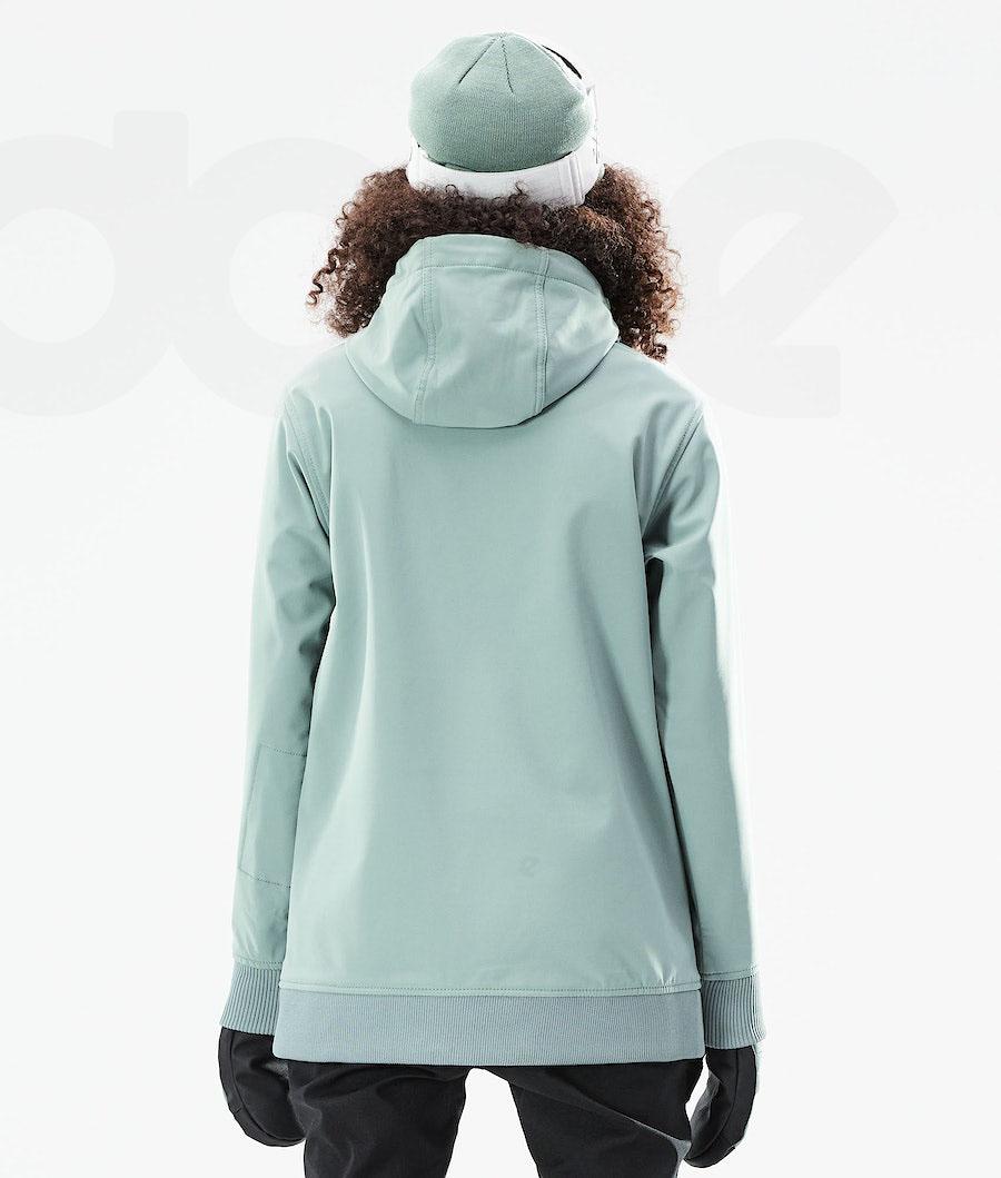 Green Women's Dope Yeti W 10k Snowboard Jackets | NZ_D2293