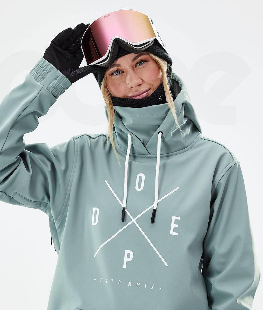 Green Women's Dope Yeti W 2021 Snowboard Jackets | NZ_D1672