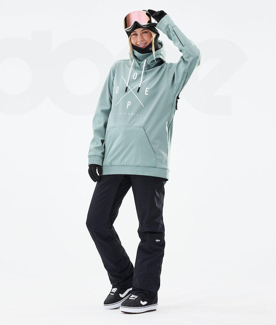 Green Women's Dope Yeti W 2021 Snowboard Jackets | NZ_D1672