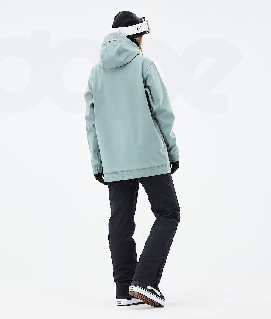 Green Women's Dope Yeti W 2021 Snowboard Jackets | NZ_D1672