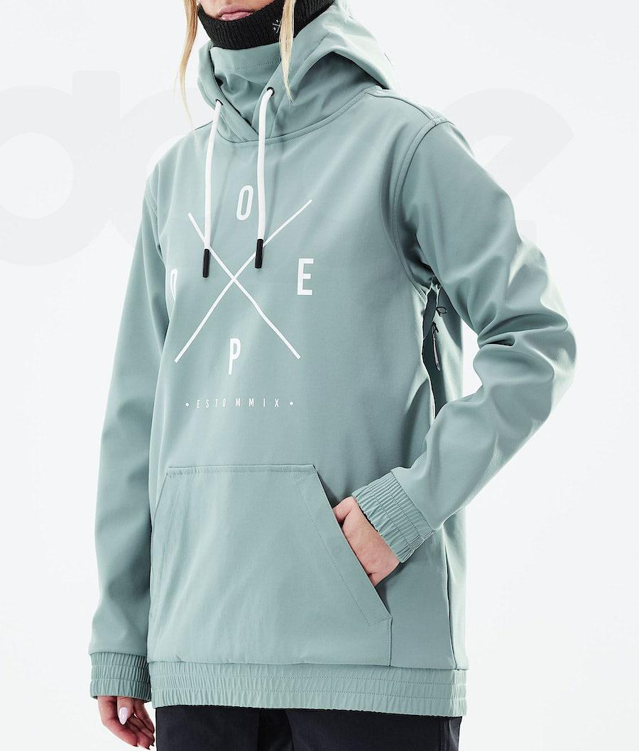 Green Women's Dope Yeti W 2021 Snowboard Jackets | NZ_D1672
