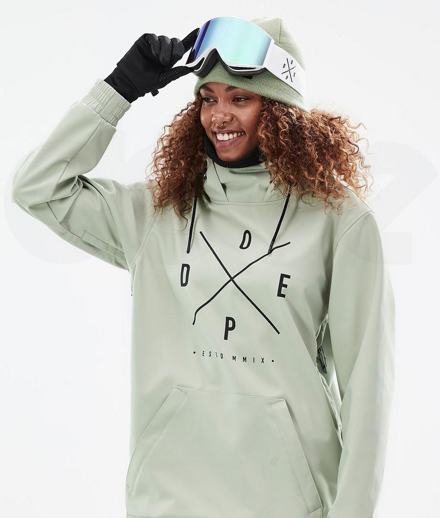 Green Women's Dope Yeti W Ski Jackets | NZ_D2230