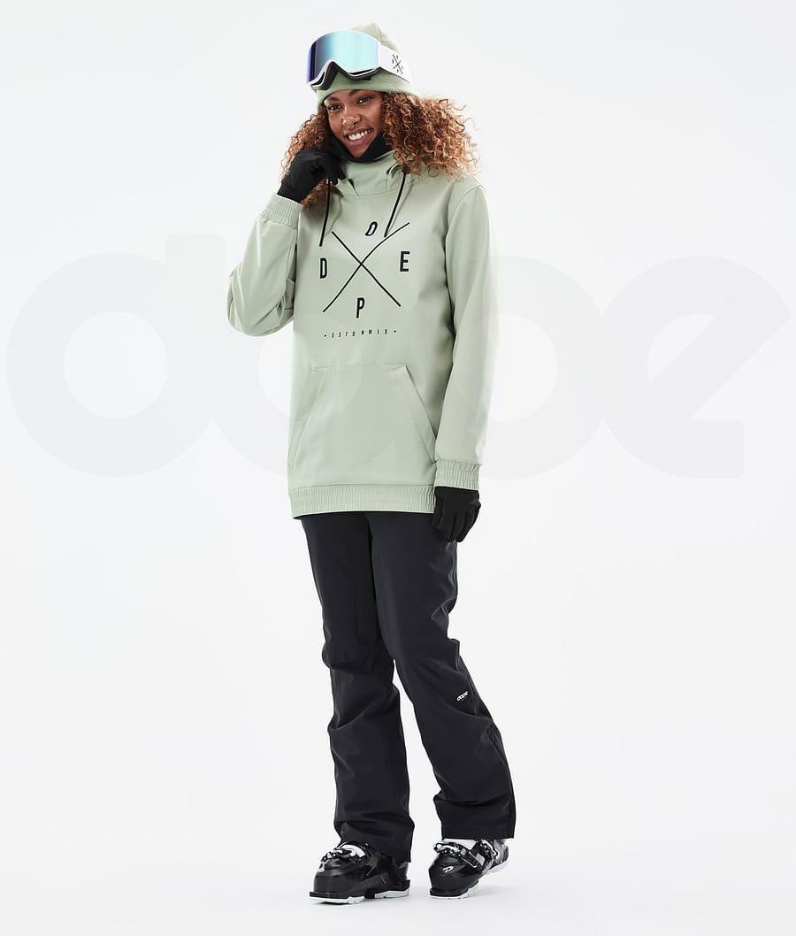 Green Women's Dope Yeti W Ski Jackets | NZ_D2230