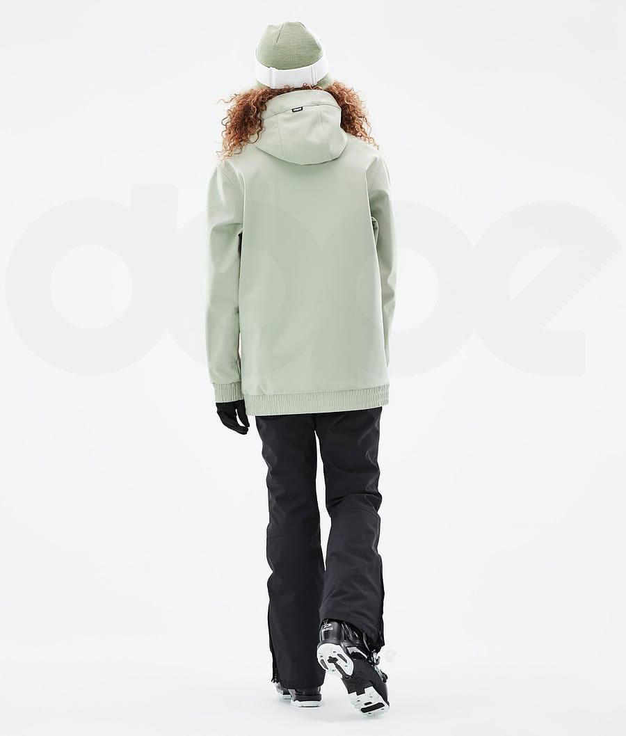 Green Women's Dope Yeti W Ski Jackets | NZ_D2230