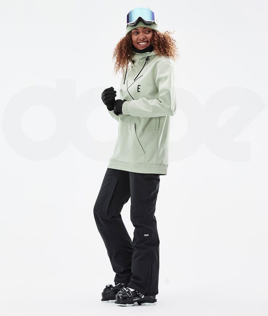 Green Women's Dope Yeti W Ski Jackets | NZ_D2230