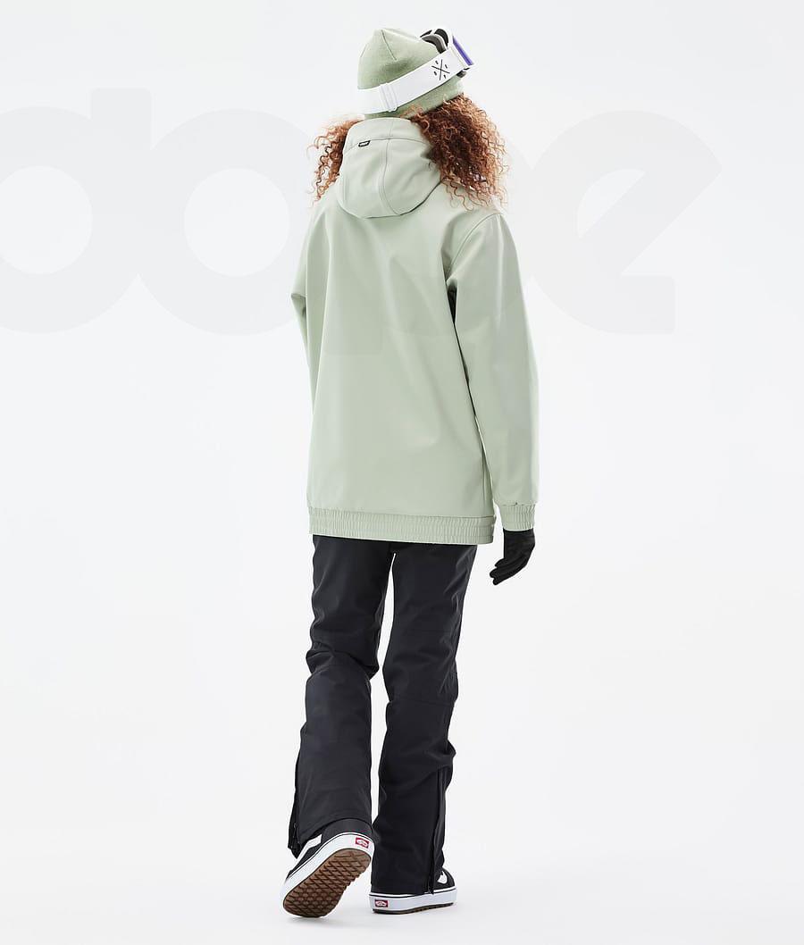 Green Women's Dope Yeti W Snowboard Jackets | NZ_D1434