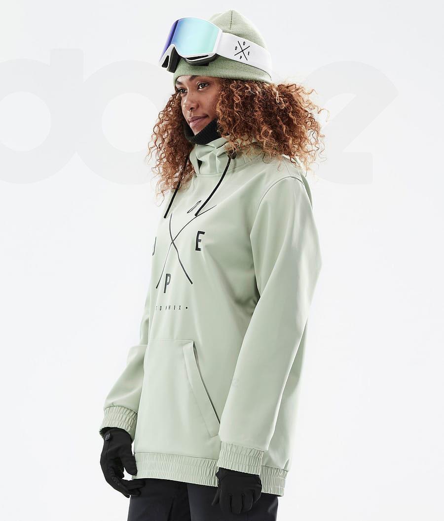 Green Women's Dope Yeti W Snowboard Jackets | NZ_D1434