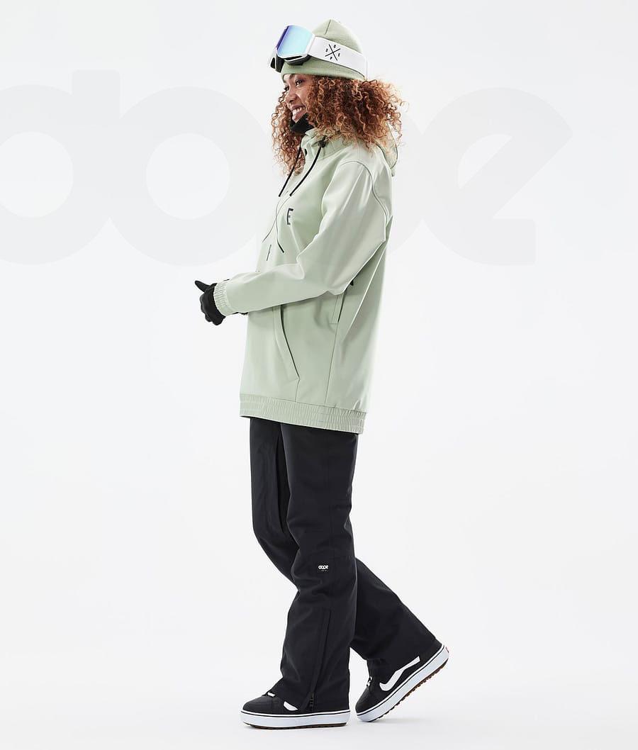 Green Women's Dope Yeti W Snowboard Jackets | NZ_D1434