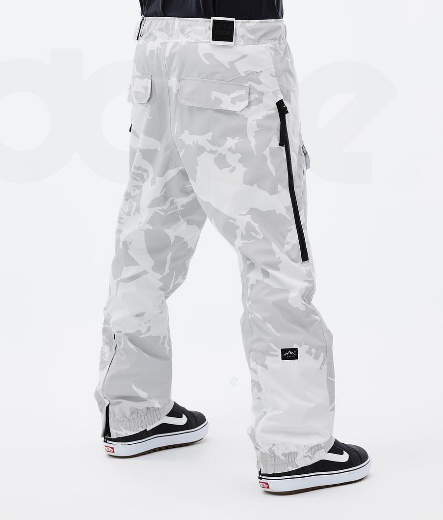 Grey Camo Men's Dope Antek Snowboard Pants | NZ_D2460