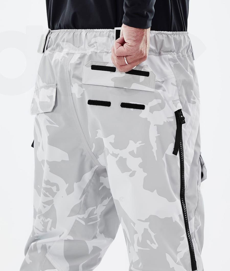 Grey Camo Men's Dope Antek Snowboard Pants | NZ_D2460