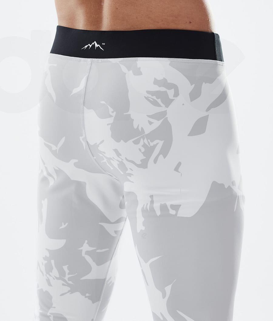 Grey Camo Men's Dope Snuggle Base Layer Pants | NZ_D1693