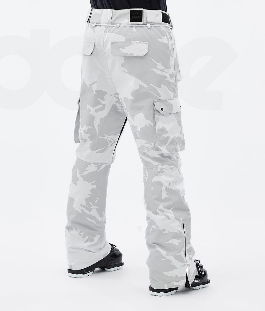 Grey Camo Women's Dope Iconic W Ski Pants | NZ_D2456