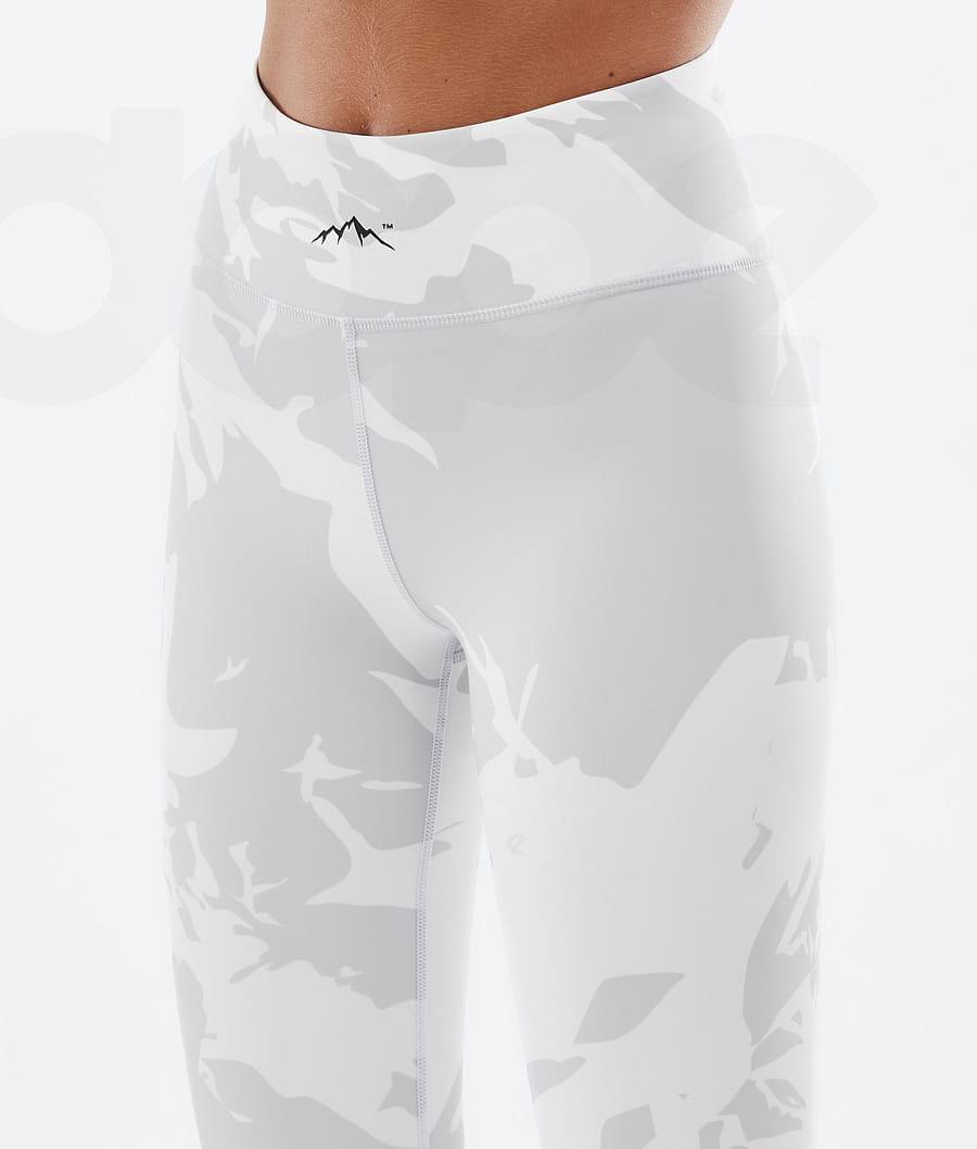 Grey Camo Women's Dope Snuggle W Base Layer Pants | NZ_D1317