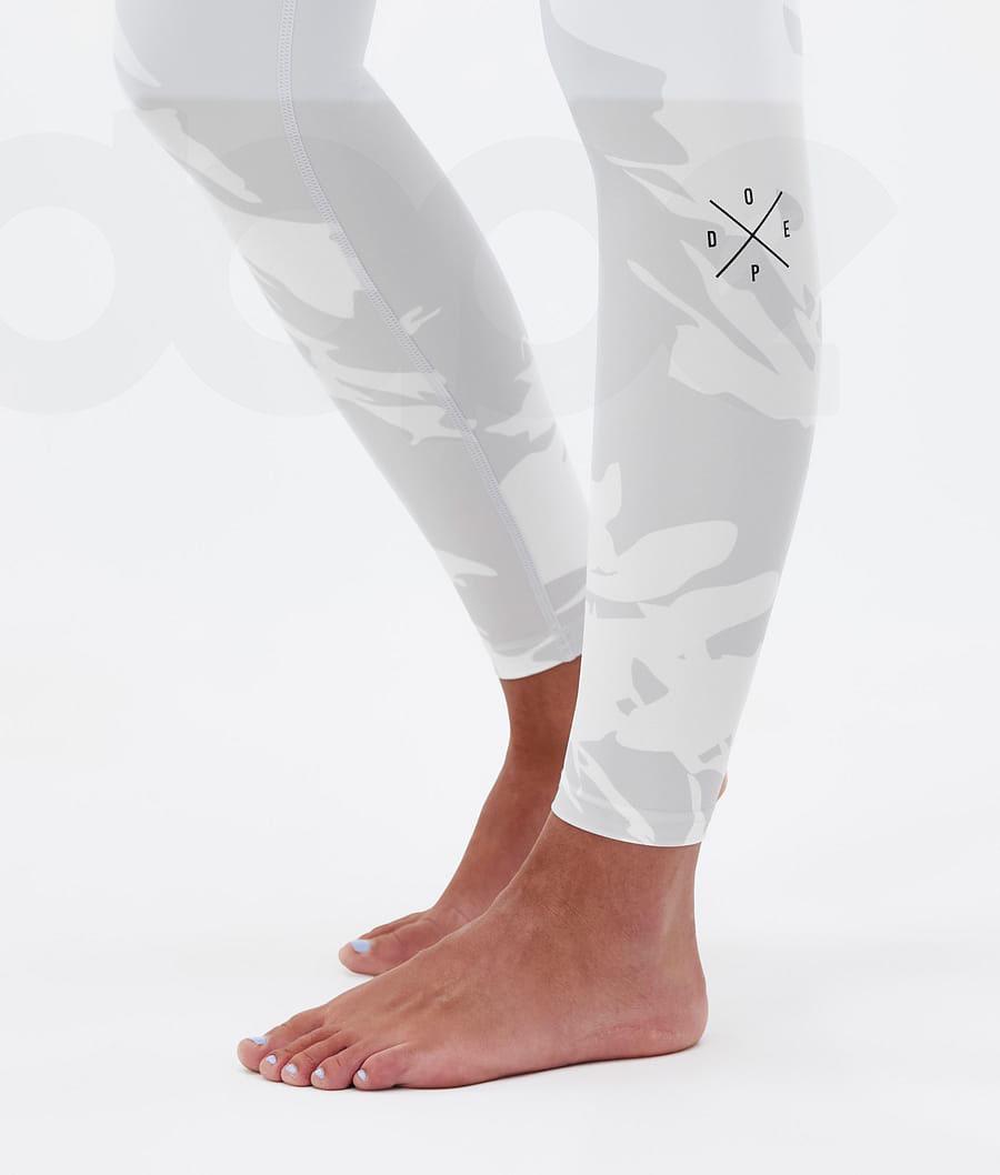 Grey Camo Women's Dope Snuggle W Base Layer Pants | NZ_D1317