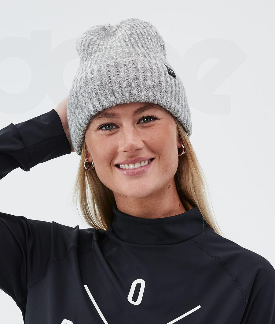 Grey Men's Dope Chunky Beanies | NZ_D1460