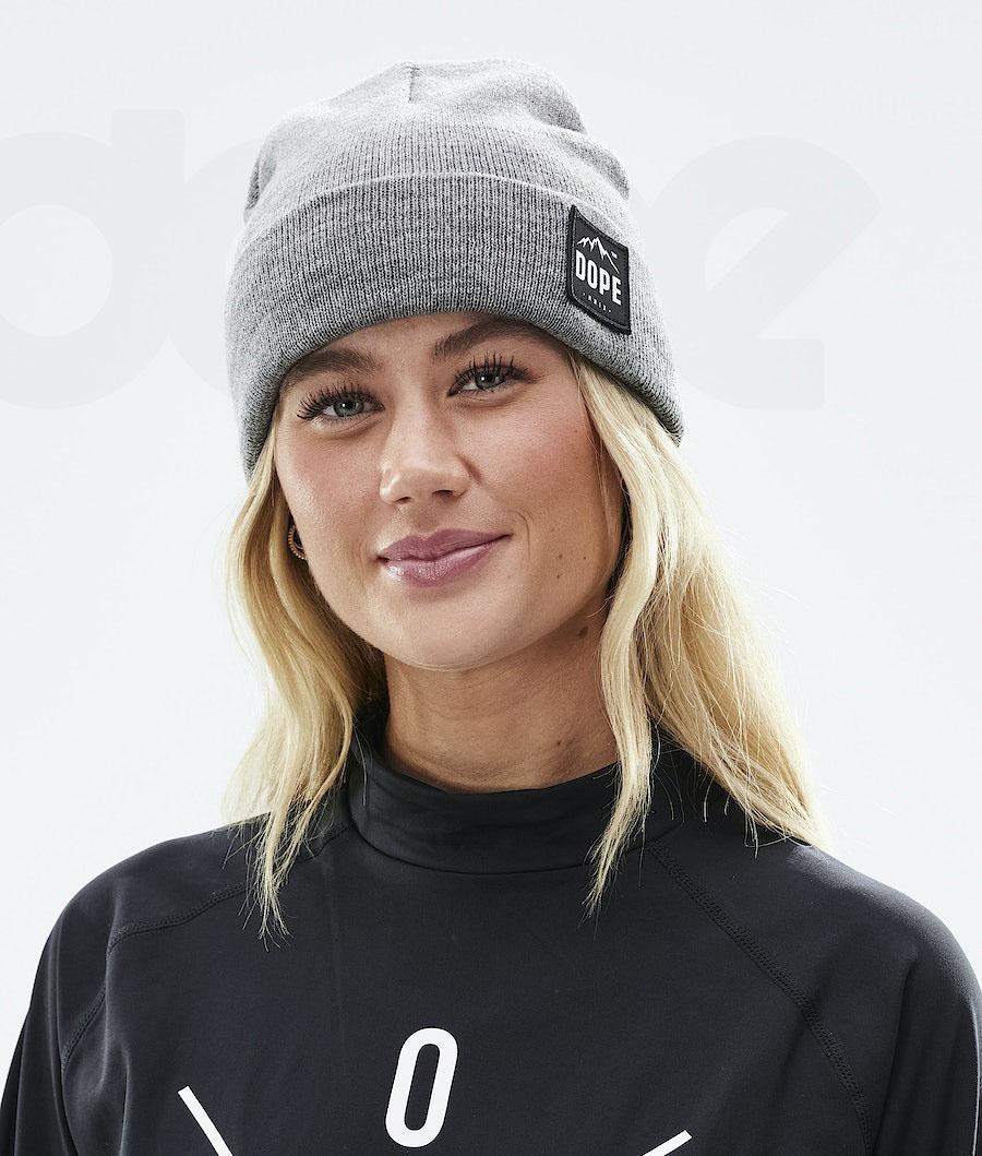 Grey Men's Dope Paradise Beanies | NZ_D1383