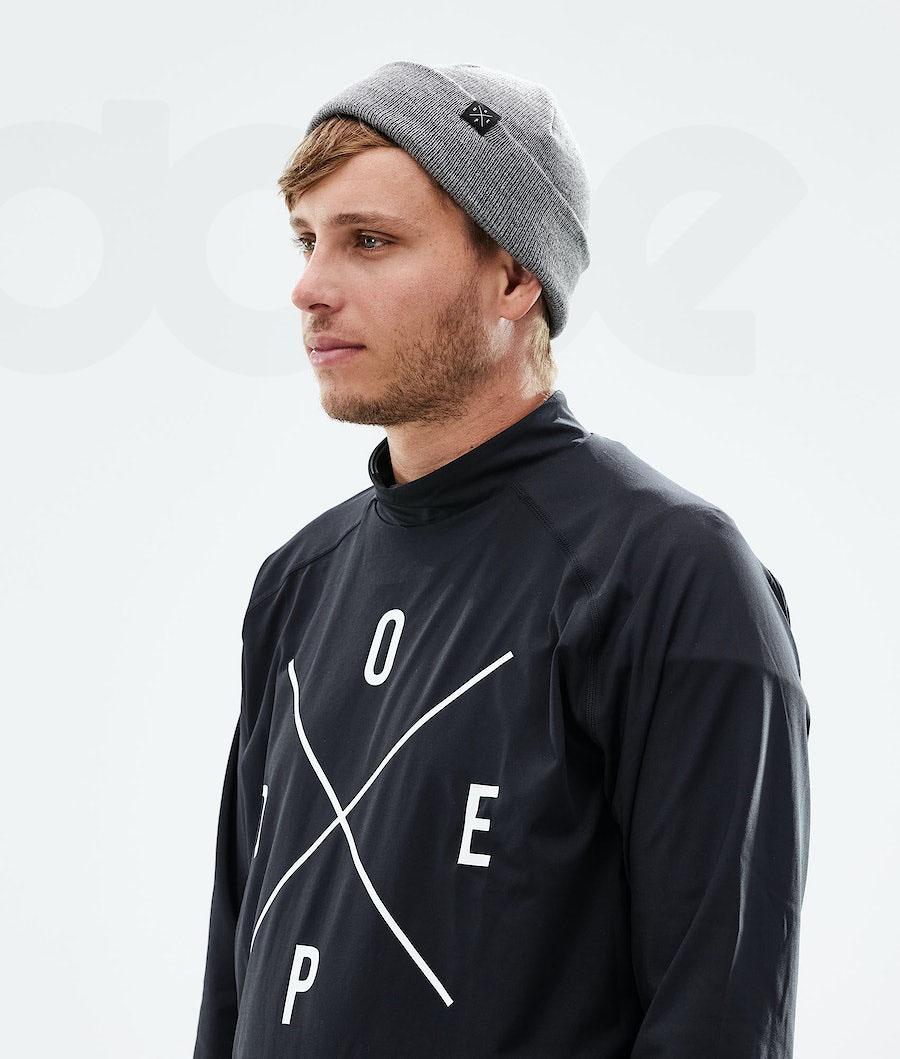 Grey Men's Dope Solitude Beanies | NZ_D1270