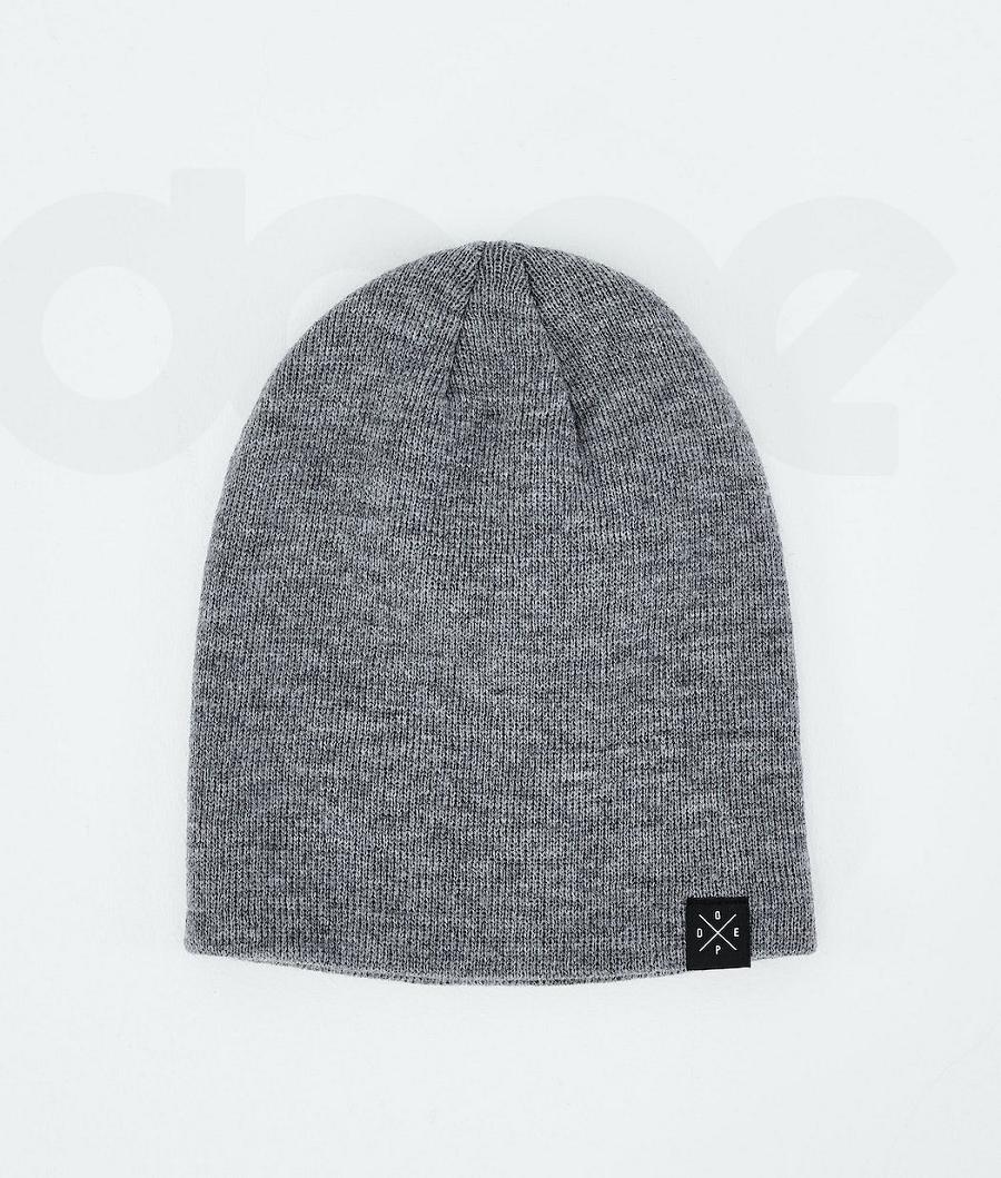 Grey Men\'s Dope Solitude Beanies | NZ_D1270