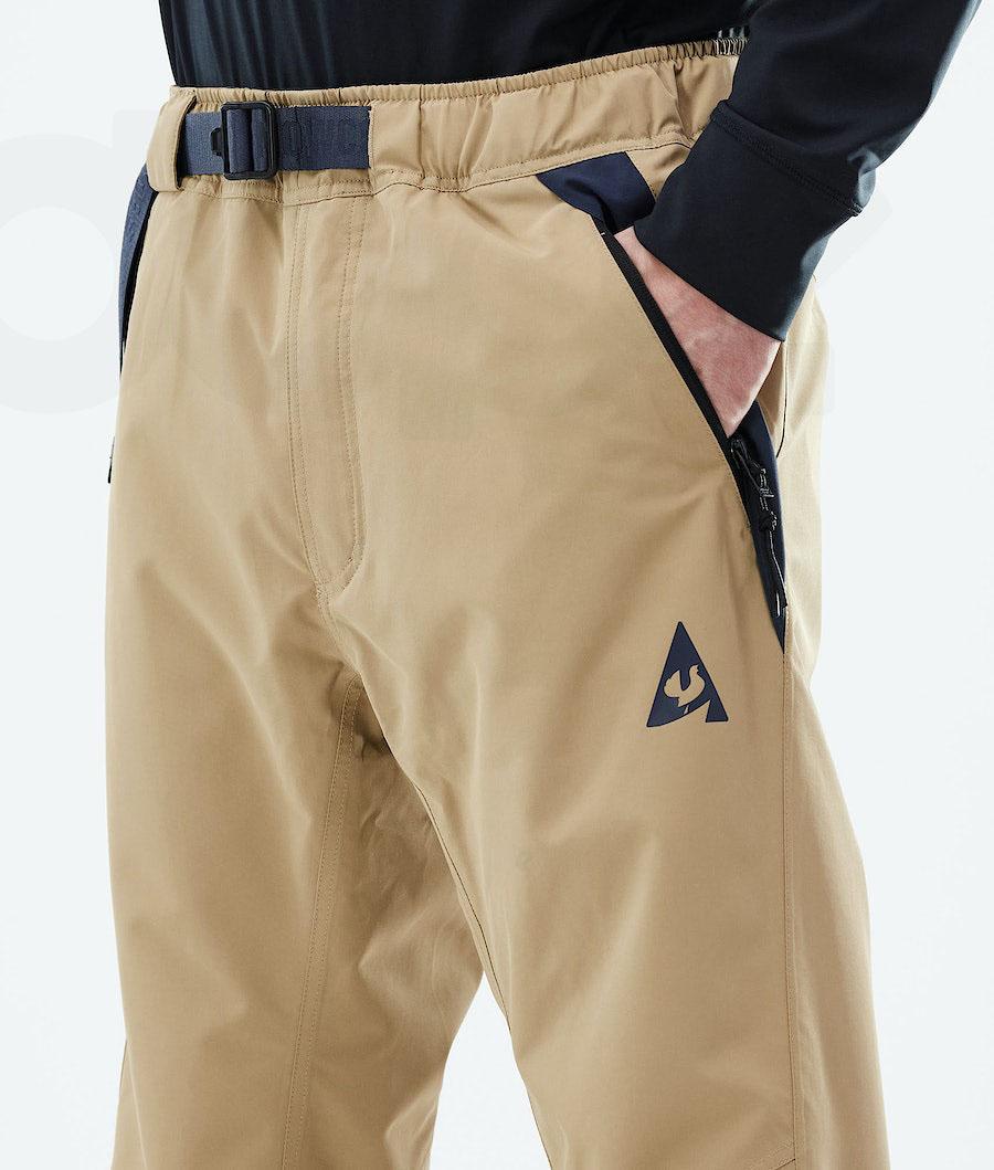 Khaki Blue Men's Dope JT Blizzard Ski Pants | NZ_D1088