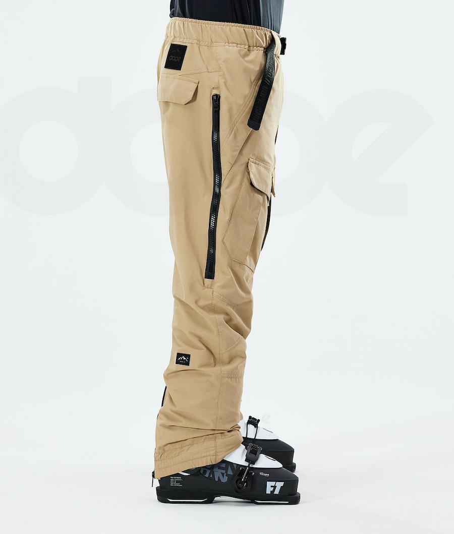 Khaki Men's Dope Antek 2020 Ski Pants | NZ_D1510