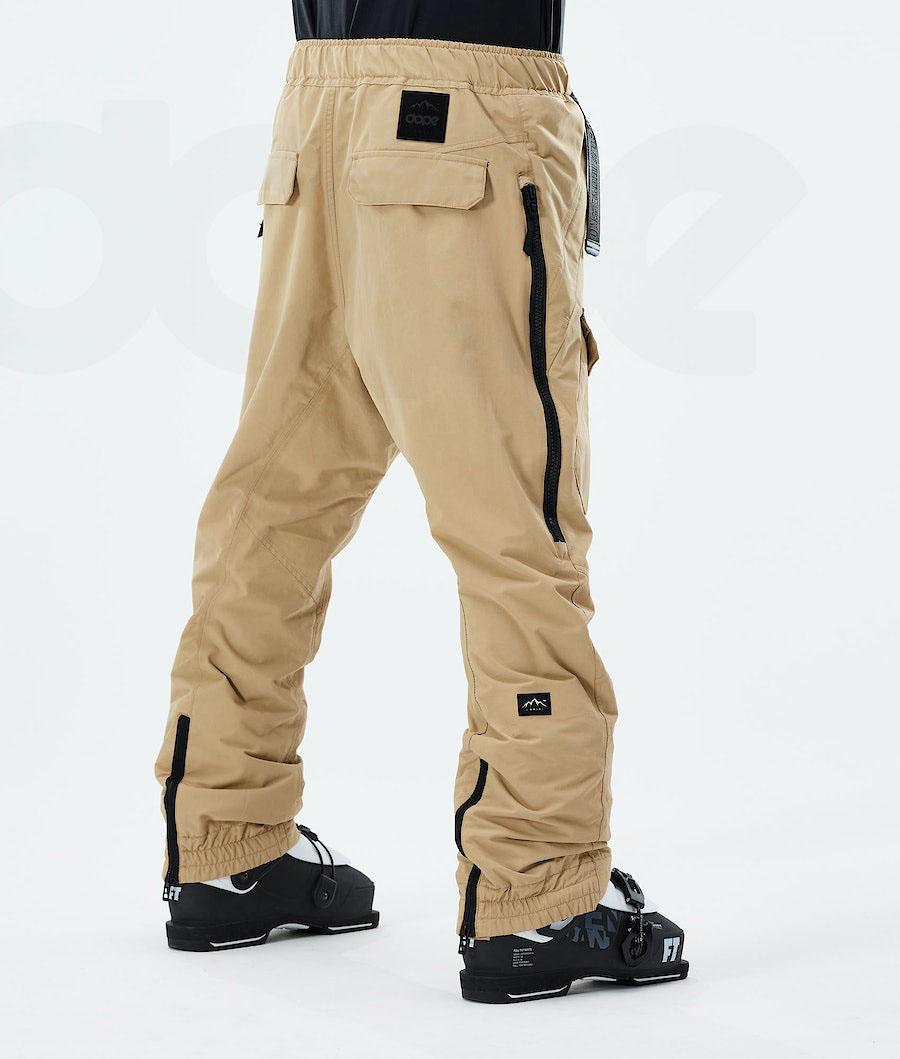 Khaki Men's Dope Antek 2020 Ski Pants | NZ_D1510