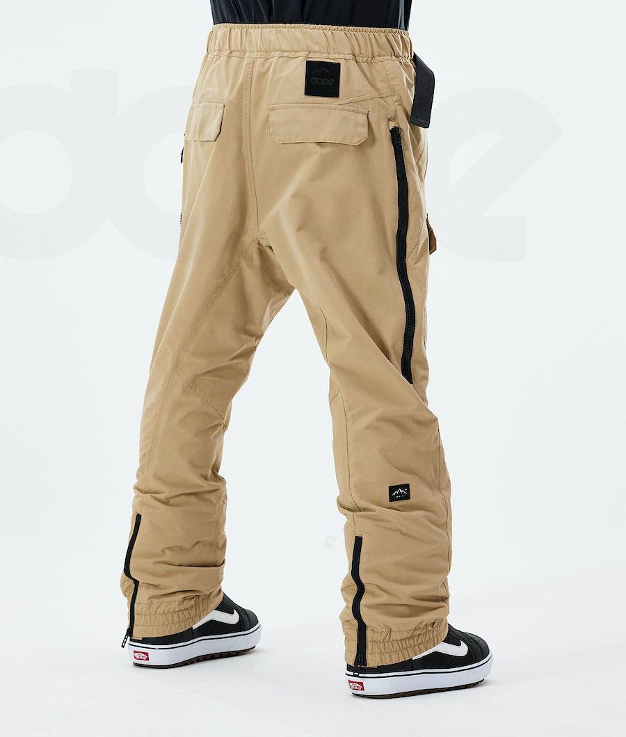 Khaki Men's Dope Antek 2020 Snowboard Pants | NZ_D1332