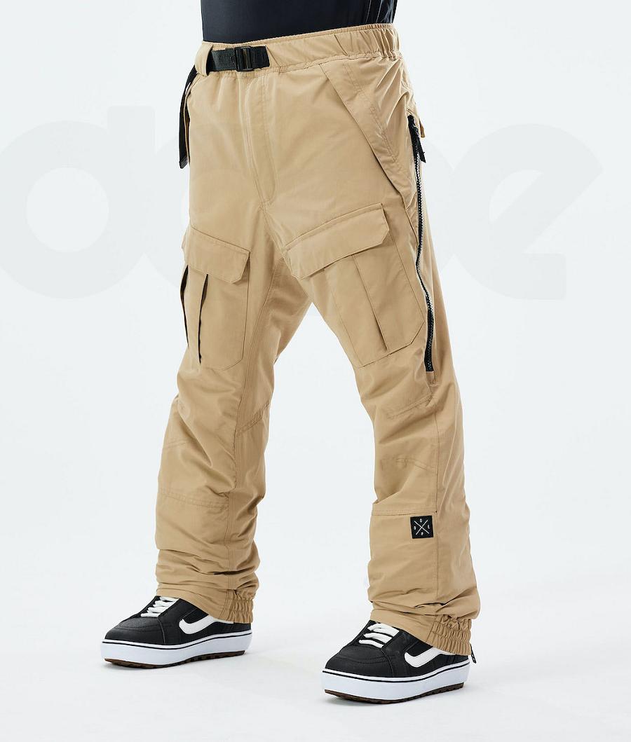 Khaki Men\'s Dope Antek 2020 Snowboard Pants | NZ_D1332