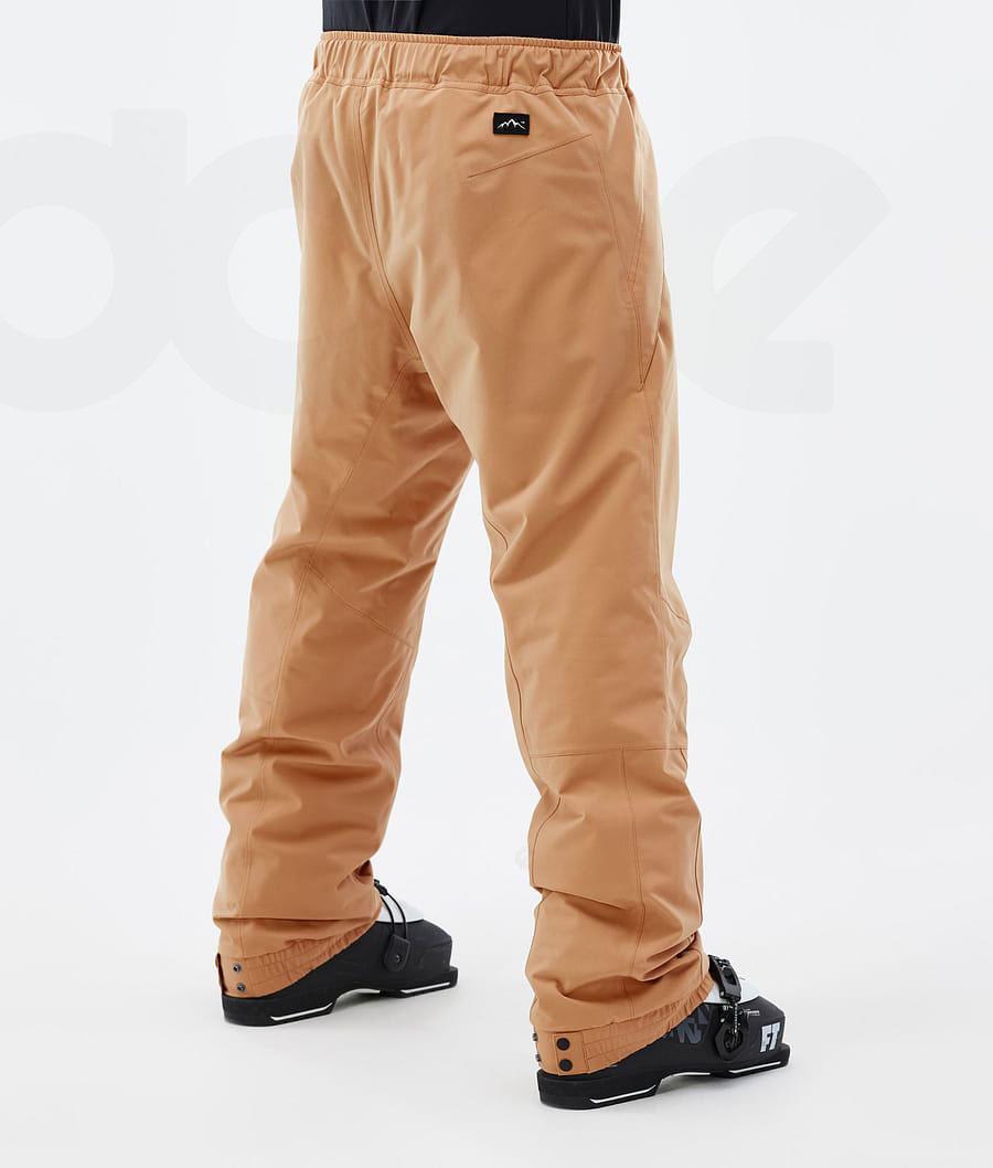 Khaki Men's Dope Blizzard Ski Pants | NZ_D2343