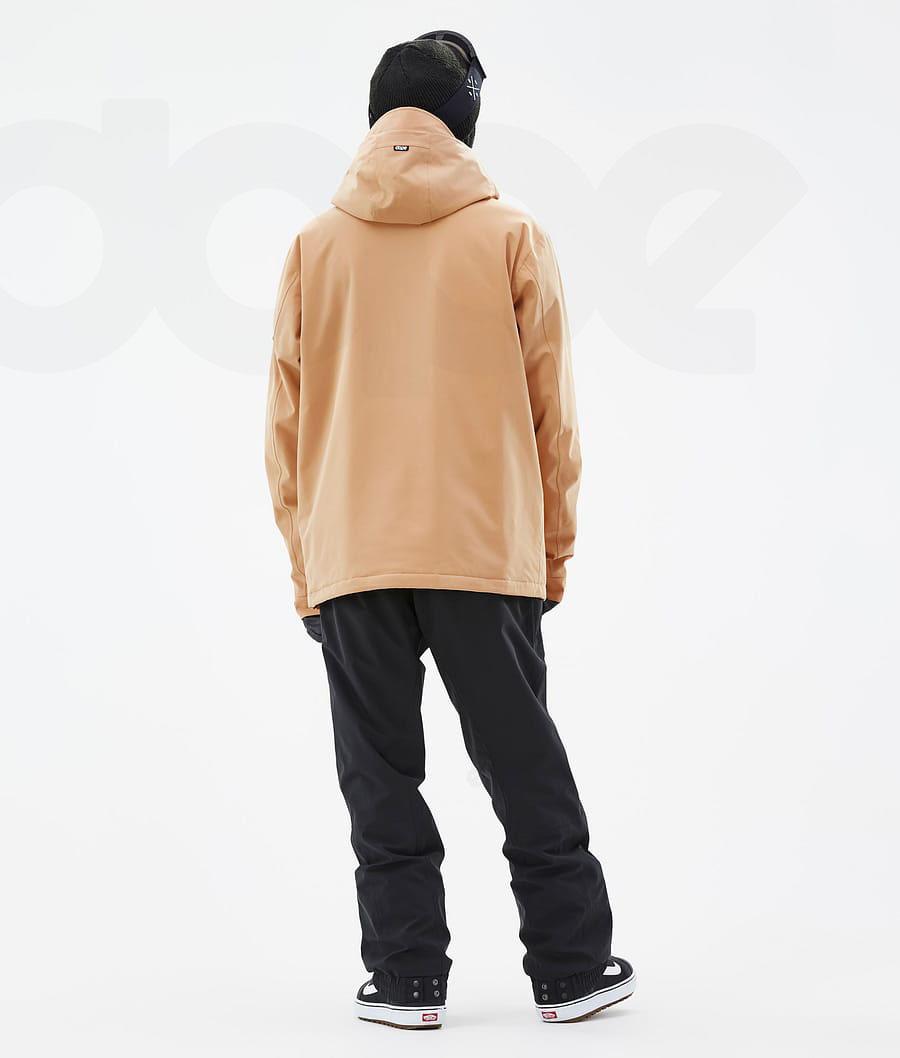 Khaki Men's Dope Blizzard Snowboard Jackets | NZ_D2059